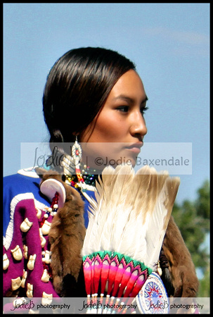 "Crow Beauty, Lakisha, Crow Fair 2010", All Rights Reserved ©Jodie Baxendale